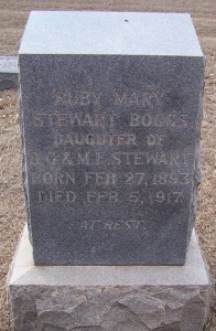BOggs, Ruby Mary Stewart