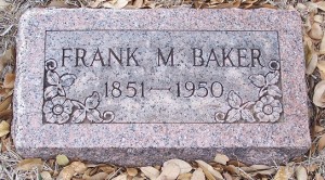 Baker, Frank M.