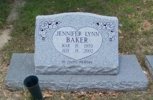 Baker, Jennifer Lynn