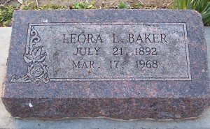 Baker, Leora L.