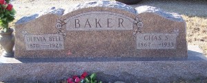Baker, Olevia Bell & CHarles S.