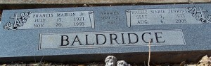 Baldridge, Frances M. & Hallie