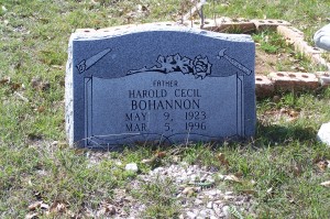 Bohannon, Harold C