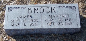 Brock, James & Margaret