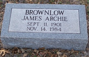 Brownlow, James Archie