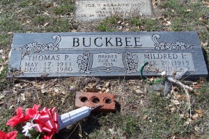 Buckbee, Thomas & Irene