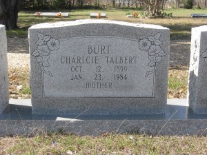 Burt, Charlcie