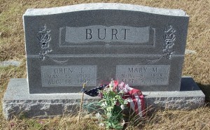 Burt, Oren J & Mary M Burt