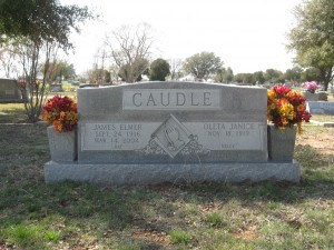 Caudle, James E & Oleta