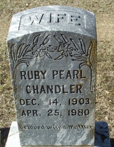 Chandler, Ruby Pearl Chandler