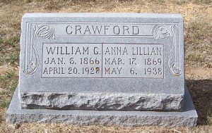 Crawford, William G. & Anna Lillian Crawford