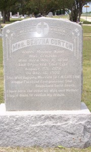 Curton, Bertha Crowson