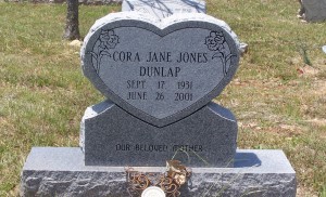 Dunlap, Cora Jane Jones