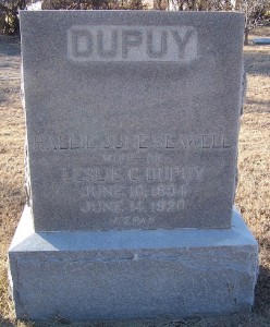 Dupuy, Hallie June Seawell