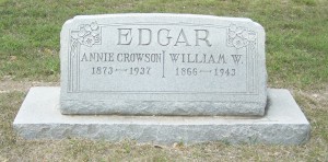 Edgar, William & Annie Crowson