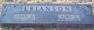 Erlanson, John V. & Alma V.