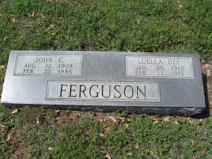 Ferguson, Luella & John Calvin