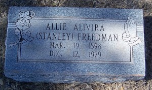 Freedman, Allie A.