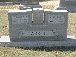 Garrett, Theofolis & Mary M