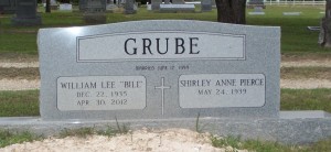 Grube, William & Shirtly