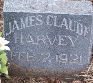 Harvey, James Claude
