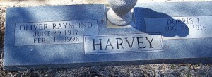 Harvey, Oliver Raymond