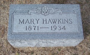Hawkins, Mary Hawkins