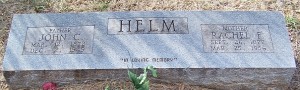 Helm, John C. & Rachel F.