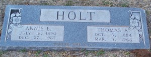 Holt, Annie B. & Thomas A.