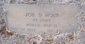 Holt, Joe D.