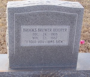 Hooper, Brooks Brewer