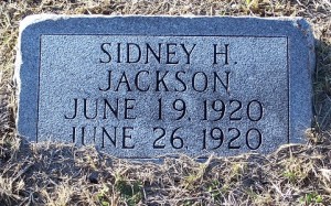 Jackson, Sidney