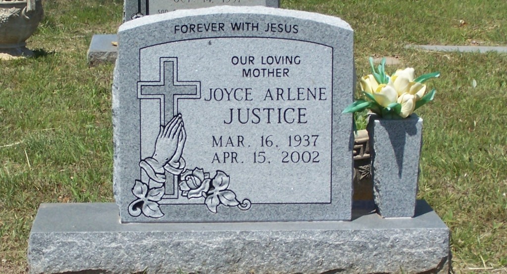 China Spring Cemetery » Justice, Joyce Arlene Martin