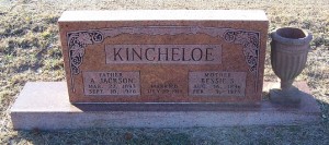 Kincheloe, A. Jackson, & Bessie S.