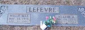 LeFevre, Willie Mae & Melvin A.