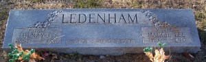 Ledenham, Henry F & Maggie Lee