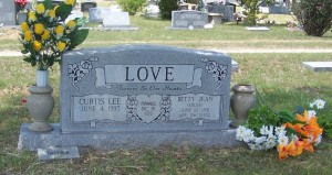 Love, Betty Jean & Curtis Lee
