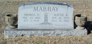 Mabray, Thomas & Mattie Mabray