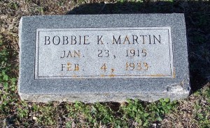 Martin, Bobbie K.