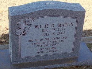 Martin, Willie O