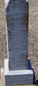 Matthews, Mary Abigail