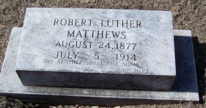 Matthews, Robert Luther