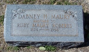 Maury, Dabney H.