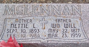 McLennan, Nettie L. & William