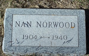 Norwood, Nan Norwood