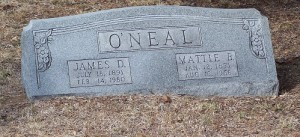 O'Neal, James & Mattie O'Neal