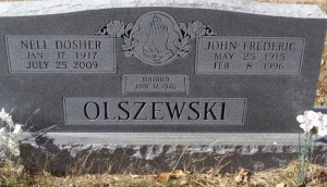 Olzzewski, John & Nan Olszewski