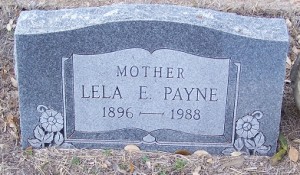 Payne, Lela E.
