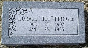 Pringle, Horace (Hot)