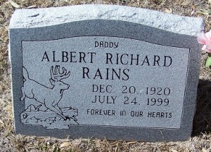 Rains, Albert Richard